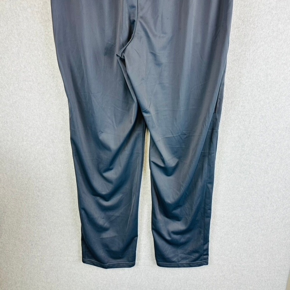 New Tek Gear Mens 2XLT Pants Open Bottom Relaxed Pockets Grey Stretch Active - Picture 6 of 8